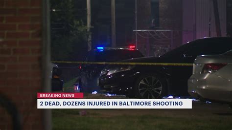 Baltimore mass shooting kills 2 victims with 28 injured including 3 critically, police say